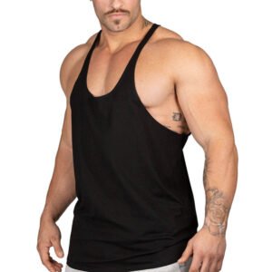 Gym Tank Top Customized Colors Sizes Lightweight Breathable Eco-Friendly Casual Men’s Fitness Singlets OEM Service